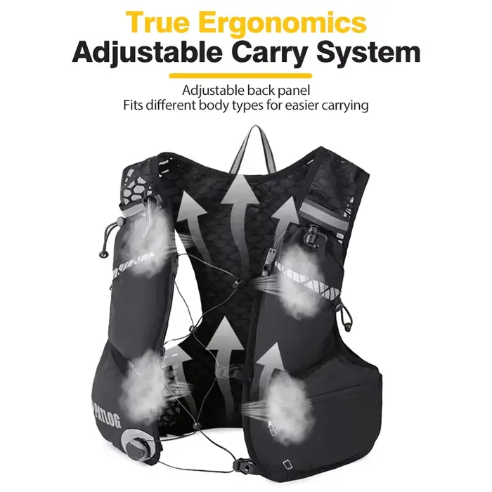 Sac à dos de course à pied NEWBOLER 8L pour l'extérieur