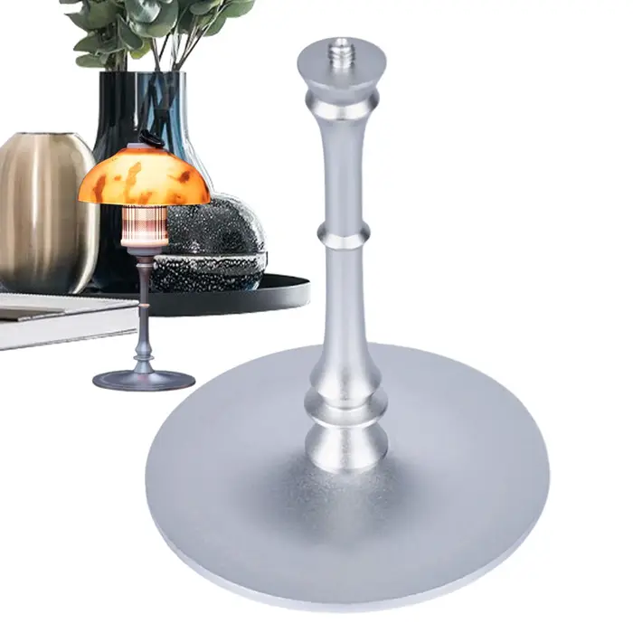 Support de lampe de camping en forme de colonne romaine
