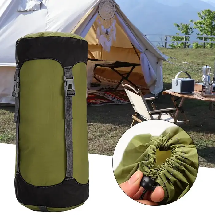 Sac de couchage à Compression