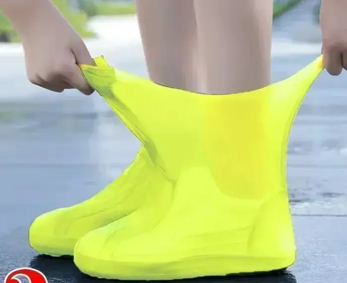 Couvre-chaussures imperméables en silicone antidérapants, protections unisexes pour baskets, pour le