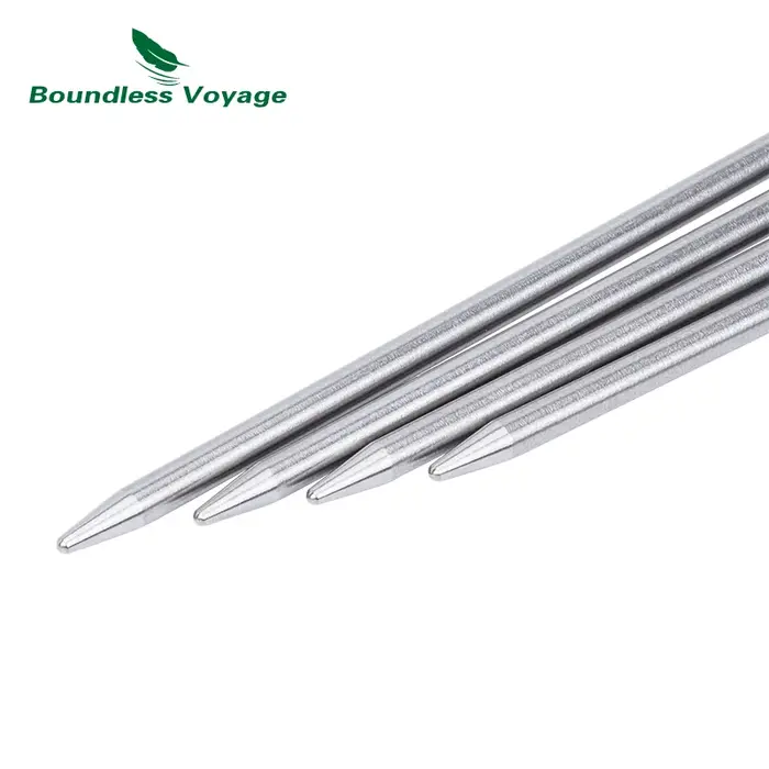 Boundless Voyage-Piquets de tente en alliage de titane