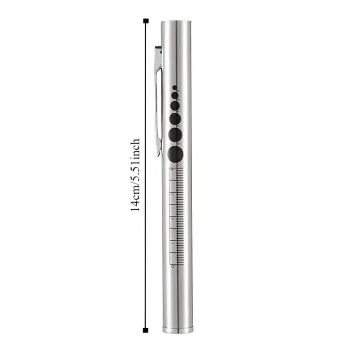 Mini lampe torche LED portable multifonction avec clip de poche