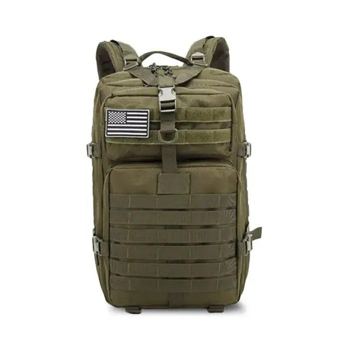 Sac à dos tactique pour homme A1 50L grande capacité, sac à dos souple 3P, imperméable, pour randonn