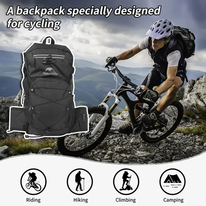 Natureifa-Cimir20L Sac à dos de randonnée en plein air, sac de randonnée léger, sac de rangement de 