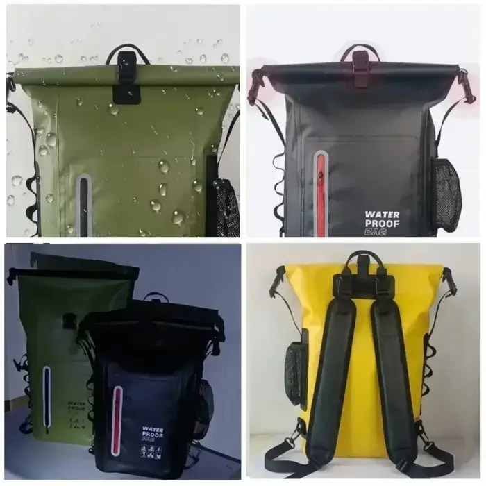 Sac à dos étanche d'extérieur 25L, sac sec de grande capacité, sacs de randonnée, sac de Camping de grande capacité, sac de voyage Edc pour hommes