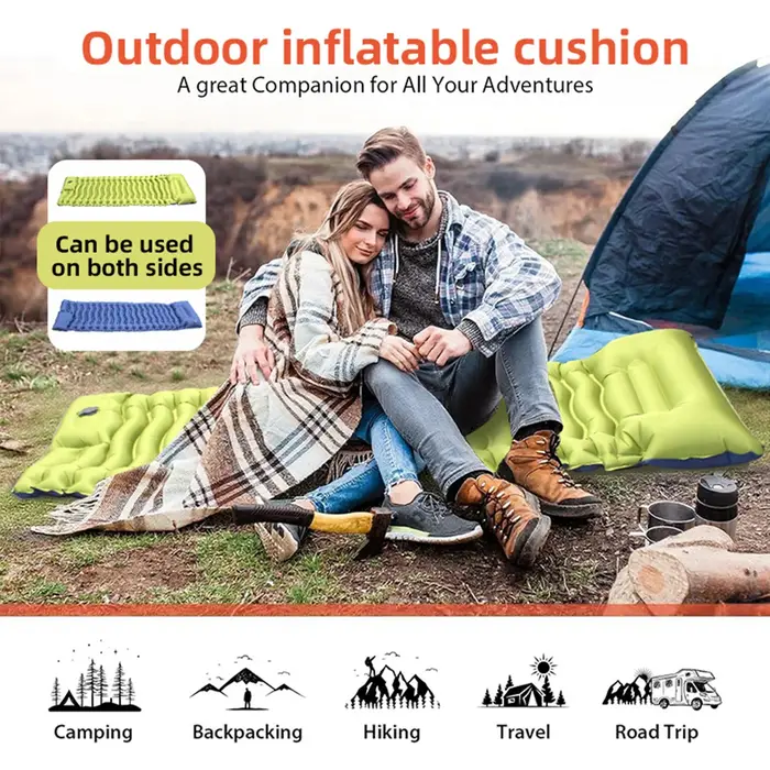 Matelas gonflable automatique pour tentes de camping en plein air