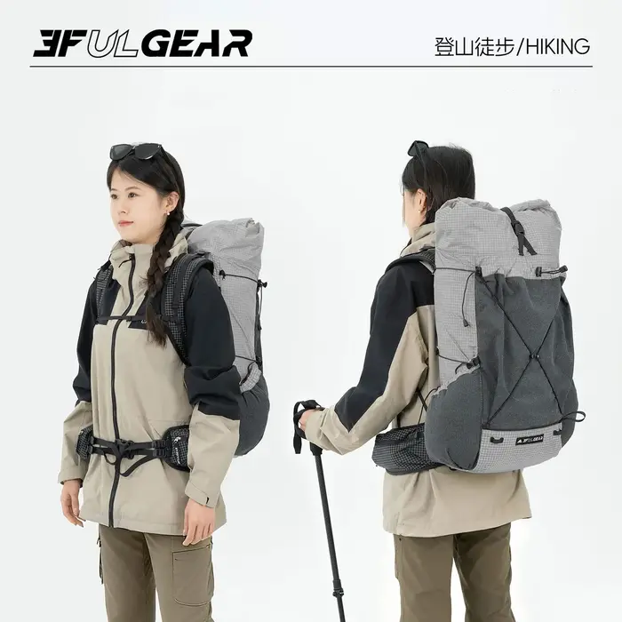 Sac à dos 3F UL GEAR Tutor Ultra pour le camping en plein air, 30+10L, ultraléger, UHWMPE, randonnée, imperméable, voyage, alpinisme, DAOSHI