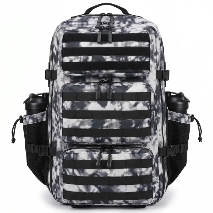 Sac à dos tactique 60L pour hommes, sac de sport imperméable pour voyage, randonnée, camping militaire, chasse, survie