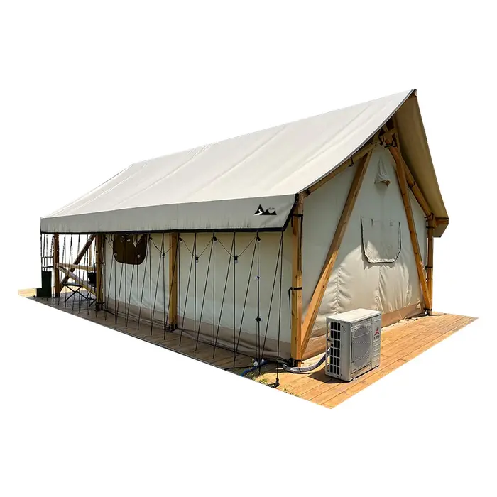 Tentes de safari de luxe pour glamping écologique