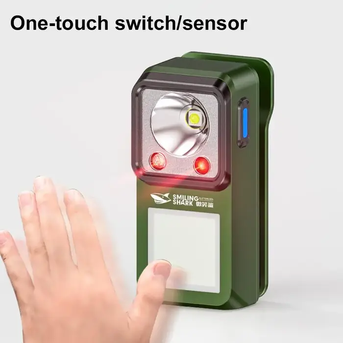 Lampe torche LED à clipser