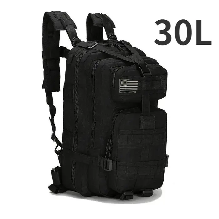 50L/30L sac à dos militaire d'assaut pour hommes, 3 jours Bug Out sac Molle sac à dos pour Camping s