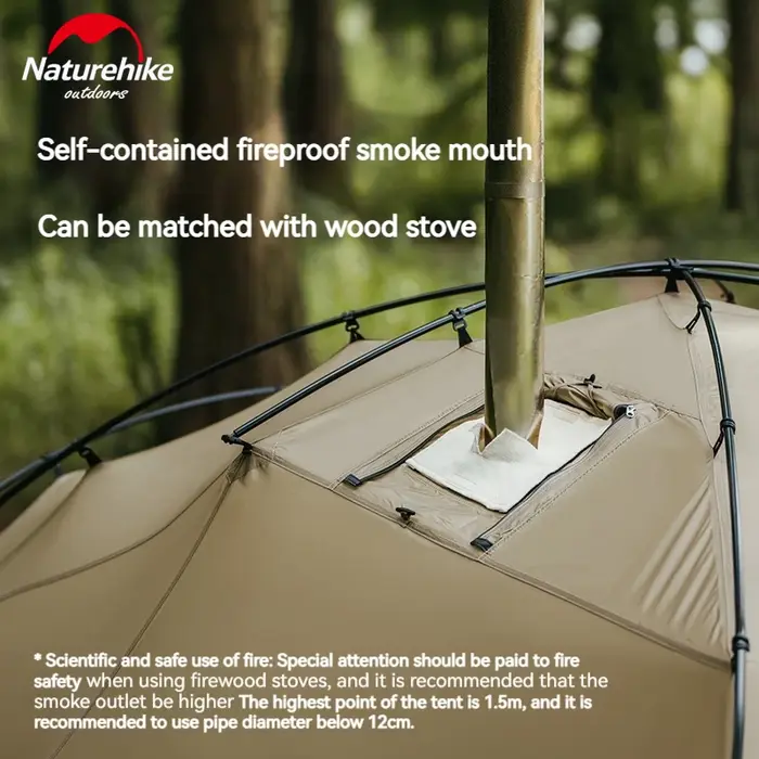 Tente de randonnée Naturehike SOLO en nylon 15D