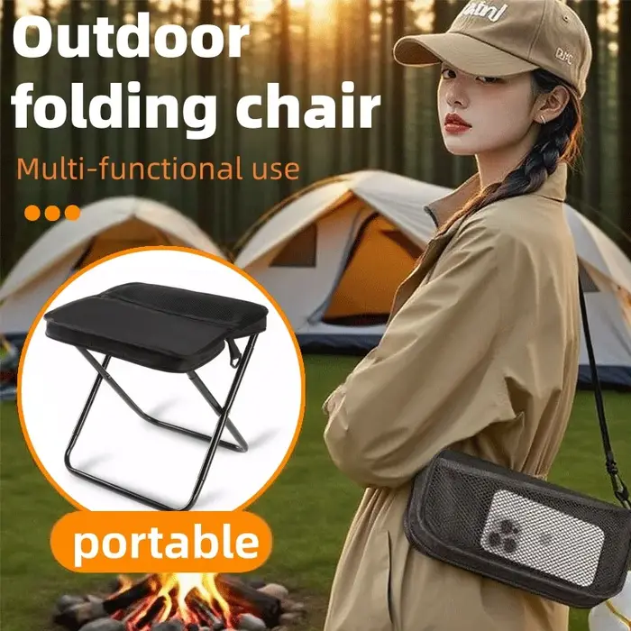 Chaise-sac à dos pliante extérieure