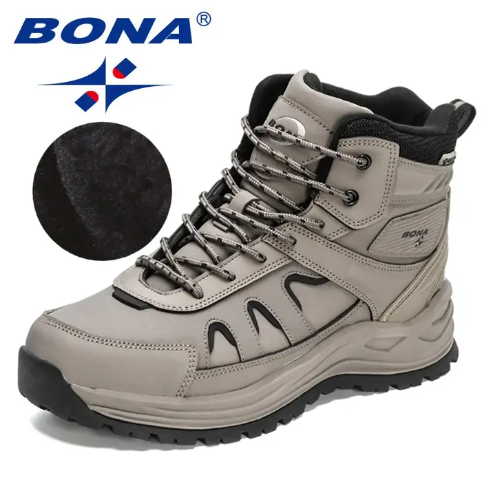 Chaussures de Randonnée Montantes Antidérapantes pour Homme