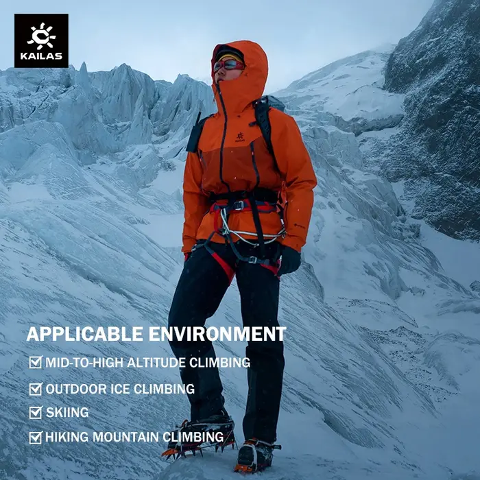 KAILAS Mont-X veste à coque rigide GTX manteaux à capuche imperméables de pluie vestes d'alpinisme p