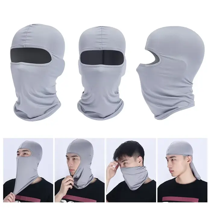 Cagoule tactique masque complet randonnée cyclisme CS Camping casquette de chasse couvre-tête de vélo été hommes femmes