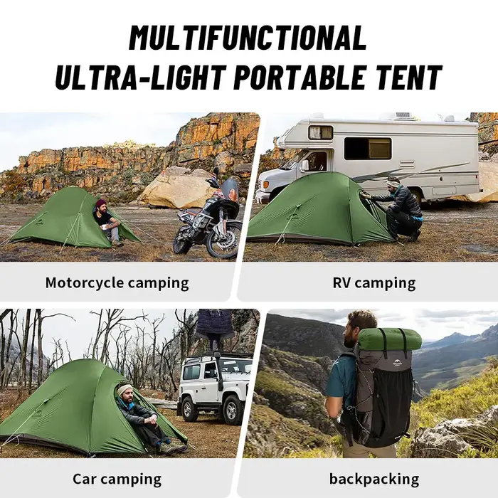 Naturehike Cloud Up 1 2 3 personnes tente de Camping ultralégère étanche tentes de Trekking randonnée sac à dos abri