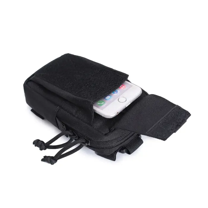 Molle sac à dos sangle sac support pour téléphone Sports de plein air course Camping randonnée chasse accessoires organisateur EDC outil taille pochette