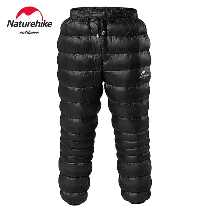 Natureifa-Pantalon de camping en duvet pour homme et femme, pantalon de randonnée, pantalon thermiqu