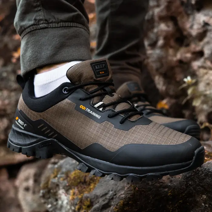Baasploa hommes nouvelles chaussures de randonnée en plein air imperméable résistant à l'usure antidérapant baskets