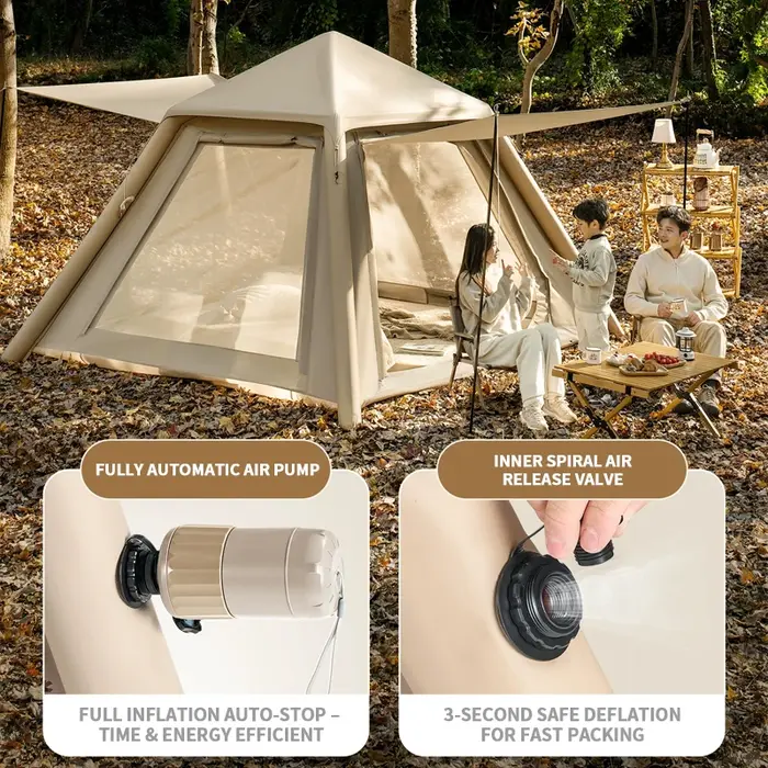 Tente gonflable Portable pliable en plein air