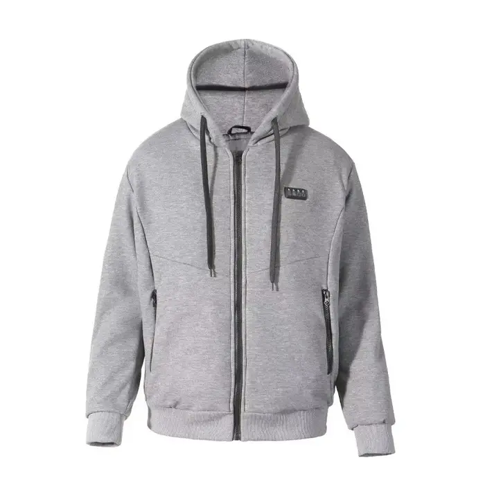 Sweat-shirt chauffant intelligent à 23 zones, style couple, vêtement d'extérieur, chaleur constante,