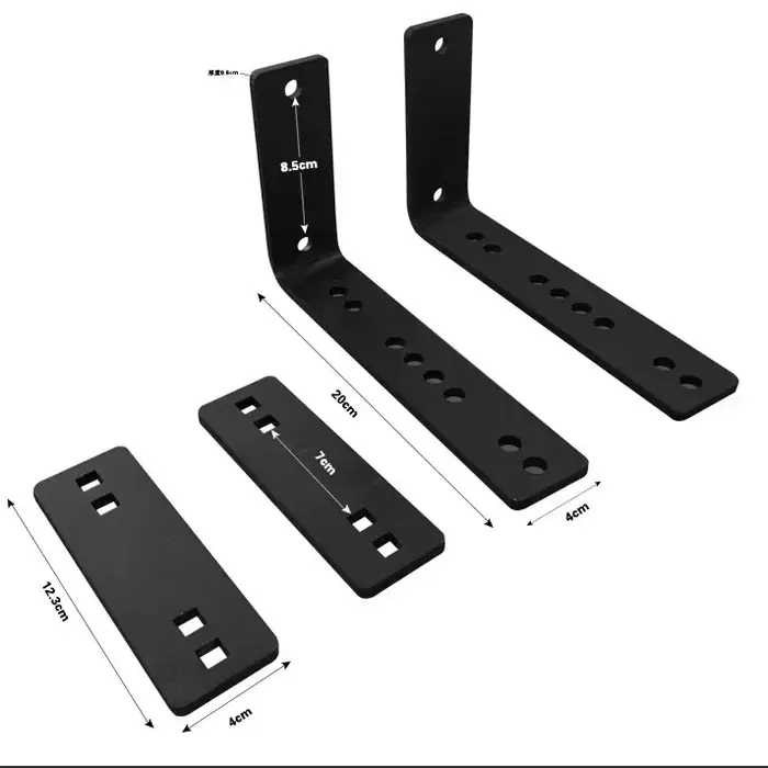 Accessoires de fixation robustes pour tente latérale de voiture