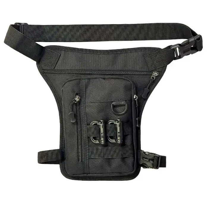 Sac de taille et de jambe d'extérieur pour hommes, sac à bandoulière décontracté, sac de sport, sac de randonnée multifonctionnel