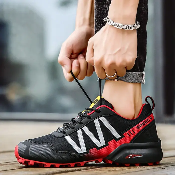 Men Hiking Shoes Waterproof Breathable Tactical Combat Army Boots Desert Training Sneakers Outdoor Anti-Slip Trekking