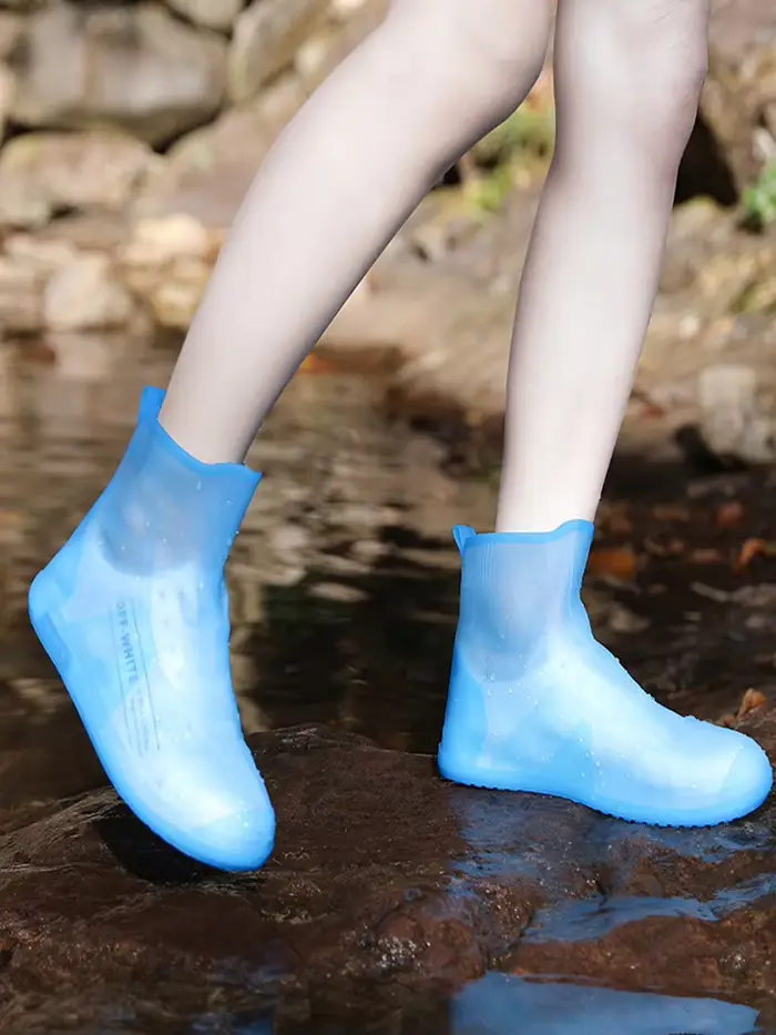 Couvre-chaussures imperméables en silicone