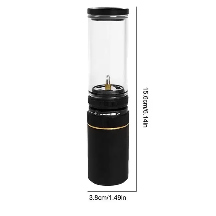 Lampe à gaz de camping coupe-vent extérieure
