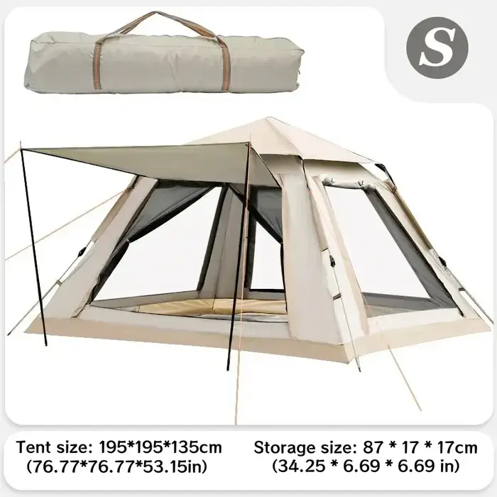 Tente de camping étanche pour 5 à 8 personnes