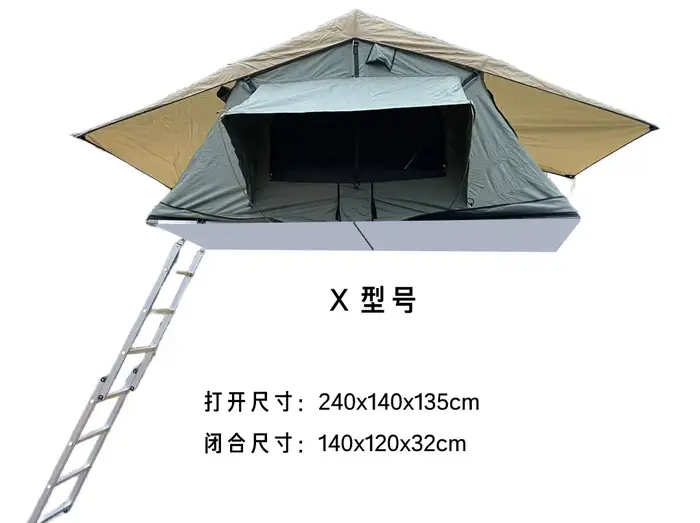 Tente de toit Tente de camping exquise, coupe-vent et imperméable