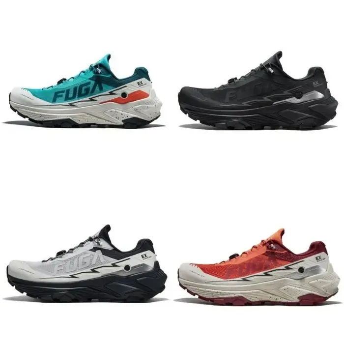 Chaussures de marche KAILAS FUGA EX3 pour hommes/femmes, chaussures tout-terrain, chaussures de couple design, chaussures de sport et d'extérieur, chaussures de randonnée amortissantes.