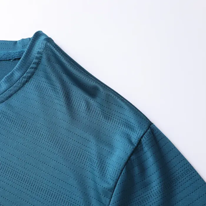 CHRLCK hommes course séchage rapide T-shirts respirant randonnée pêche T-shirts élasticité douce Spo
