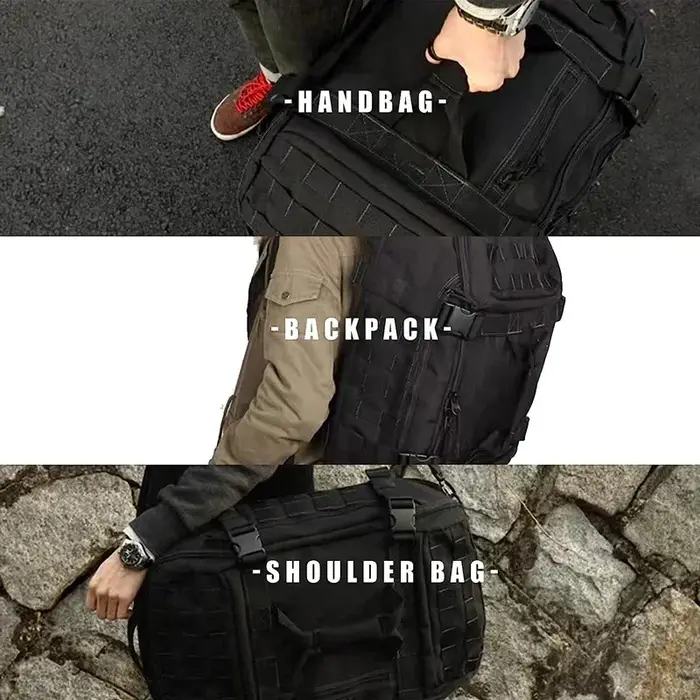 30L 45L 80L sac polochon de voyage sac à dos tactique militaire avec sangle réglable sac de week-end
