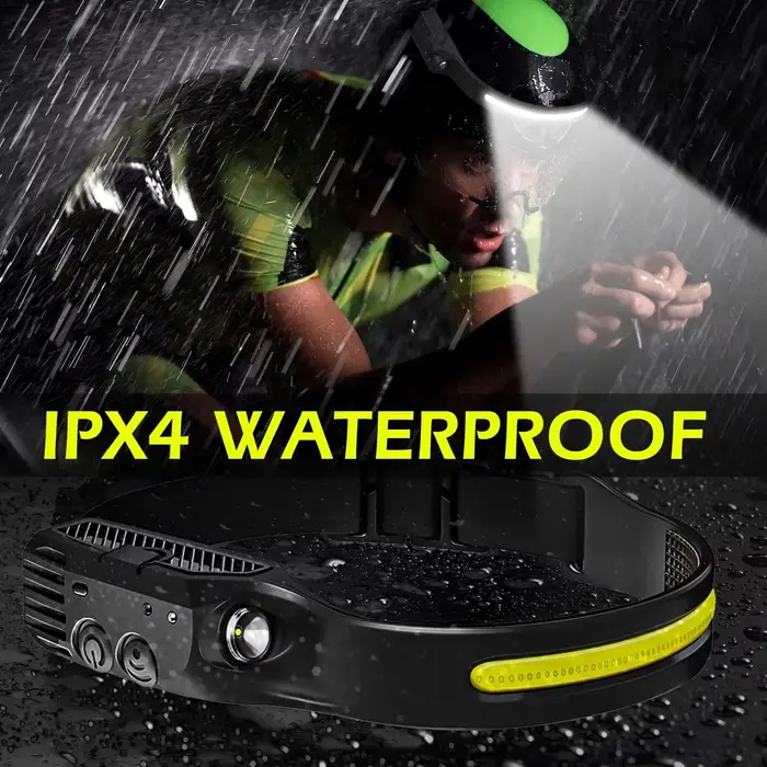 USB LED Rechargeable capteur phare COB