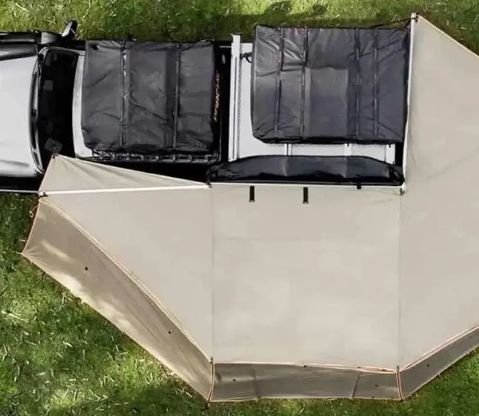 Équipement hors route pour Suv Camping en plein air Foxwing 270 tente populaire salle d'auvent à 270