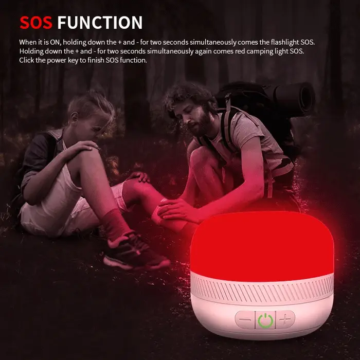 LV10 lampe de poche de Camping LED extérieure 230 heures lanterne de Camping Rechargeable avec lumin