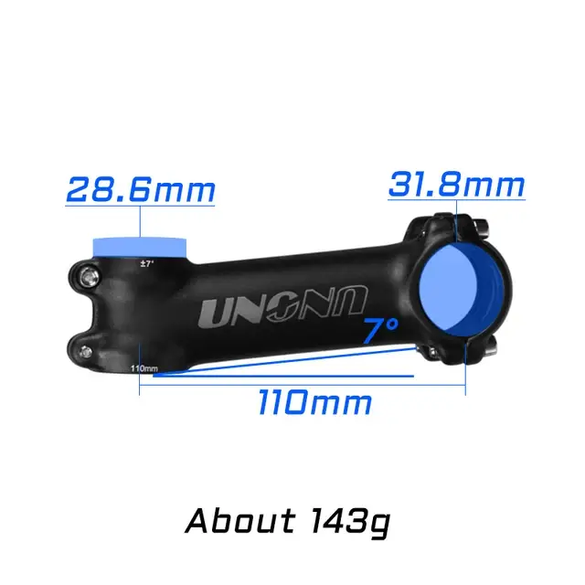 UNO – tige de vélo de montagne ultralégère 7 17 degrés