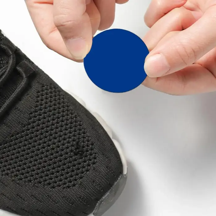 Patch de réparation de tissu pour chaussures de sport, 6 pièce/ensemble, Anti-usure, doublure en maille, trou de subvention, patchs auto-adhésifs, outil pratique créatif