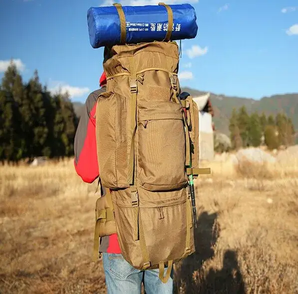 Sacs à dos d'escalade en nylon imperméables pour hommes