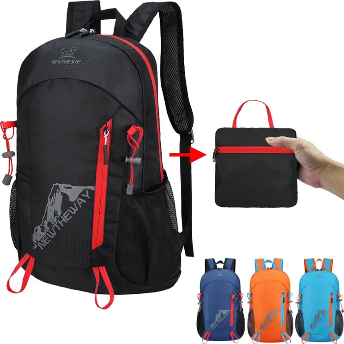 22 l sac à dos pliant portatif sac à dos pliant sac d'escalade ultra léger vélo d'escalade extérieur