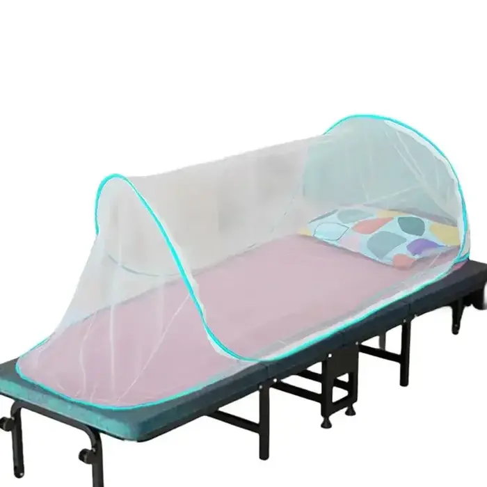 Moustiquaire de lit pliable portable |   Filet anti-insectes pour le camping en plein air, les voyages et les pique-niques |   Installation gratuite