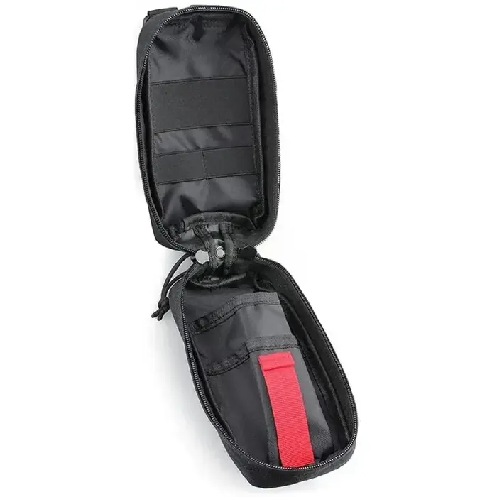 Trousse de premiers secours médicale EDC, sac médical tactique d'extérieur, garrot, ciseaux, sac de taille, sac de survie tactique