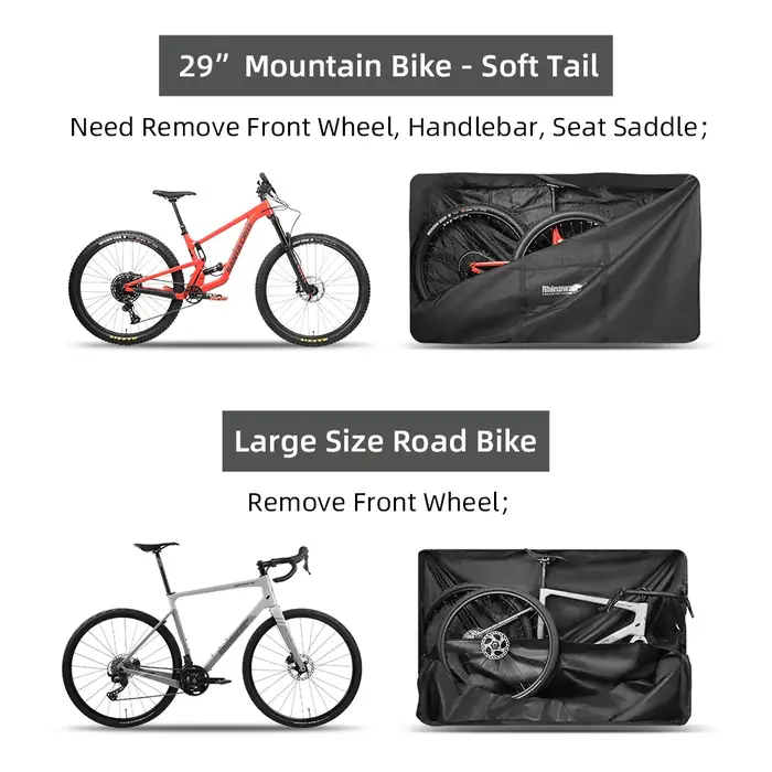 Bal inowalk-Sac de transport pour vélo de route et VTT