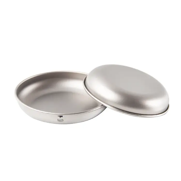 Ensemble d'assiettes en titane Pamono