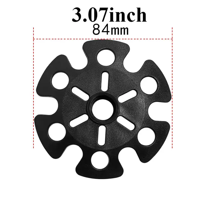 Accessoire pour bâton de randonnée : Panier flocon de neige pour boue
