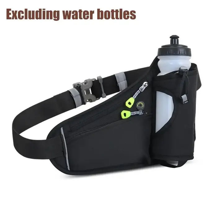 Porte-bouteille d'eau de Sport, Camping en plein air, randonnée, Fitness, course à pied, sacs de taille pour hommes et femmes, vélo, ceinture de cyclisme