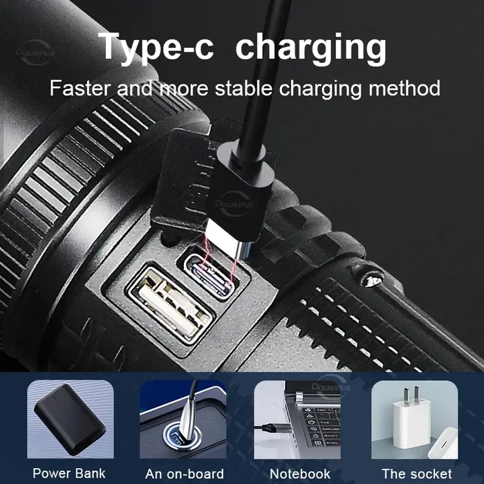 Lampe de poche LED la plus puissante